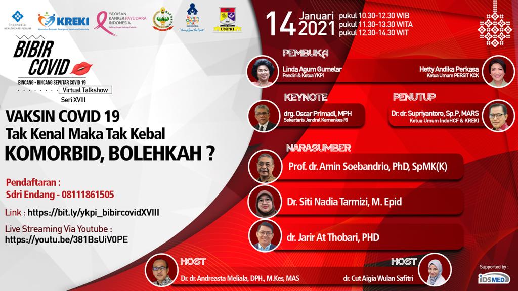 Vaksin Covid-19: Tak Kenal Maka Tak Kebal - KOMORBID BOLEHKAH?