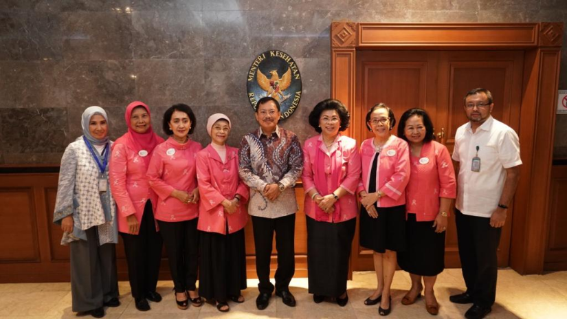 Audiensi Tim YKPI dengan Menteri Kesehatan RI