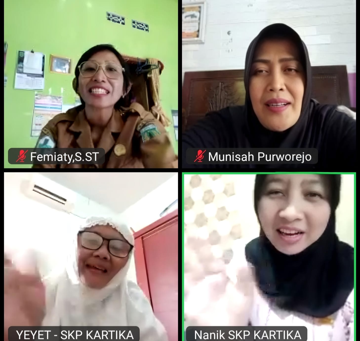 YKPI Bersama SKP Dian dan SKP Kartika Gelar Obrolan Santai Secara Online