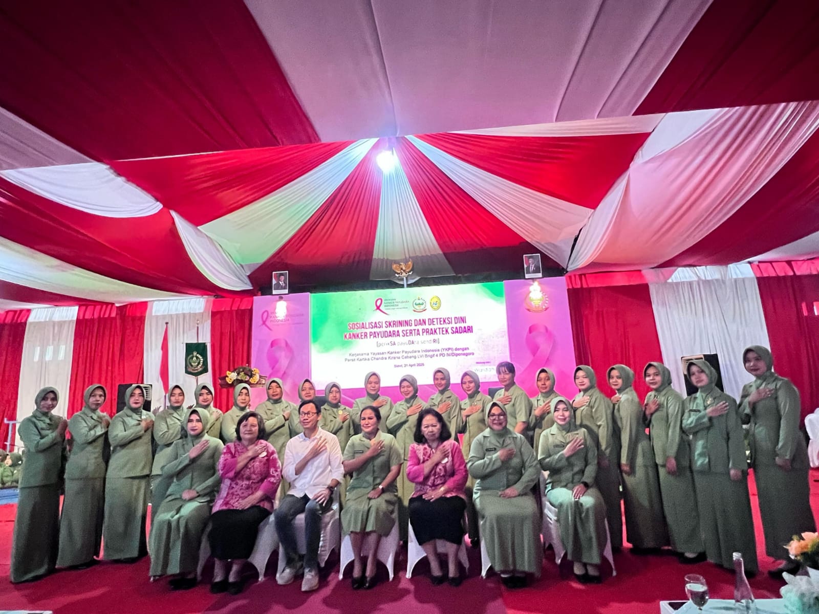YKPI Selenggarakan Kegiatan Sosialisasi Kanker Payudara di Tegal