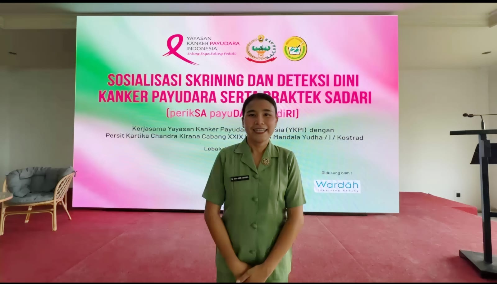 Ibu Etha Meita : “Kami Akan Lakukan SADARI secara Rutin, Terima Kaih YKPI”