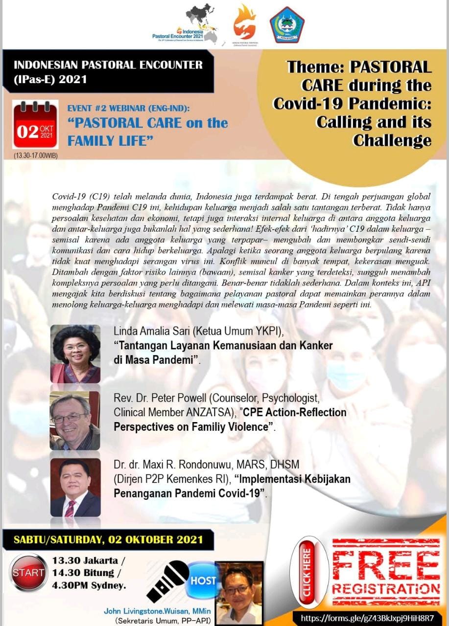 Webinar Pastoral Care on The Family Life