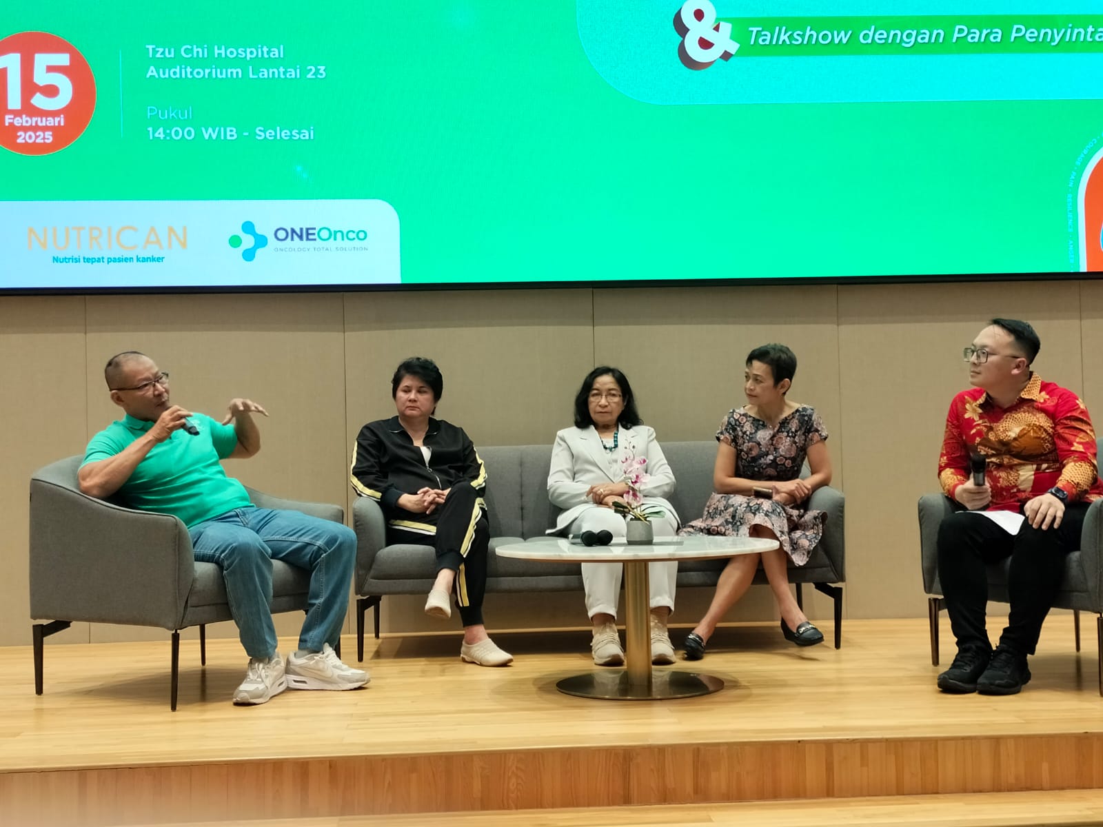 Talkshow “ United By Unique” Bersama Rumah Sakit Tzu Chi Melawan Kanker