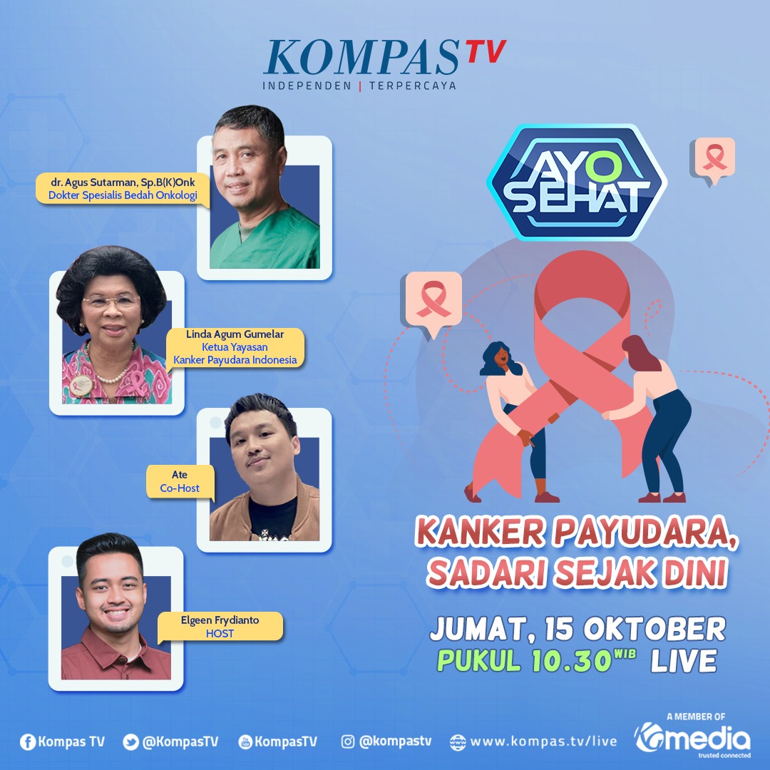 Kompas TV LIVE: Deteksi Dini Kanker Payudara