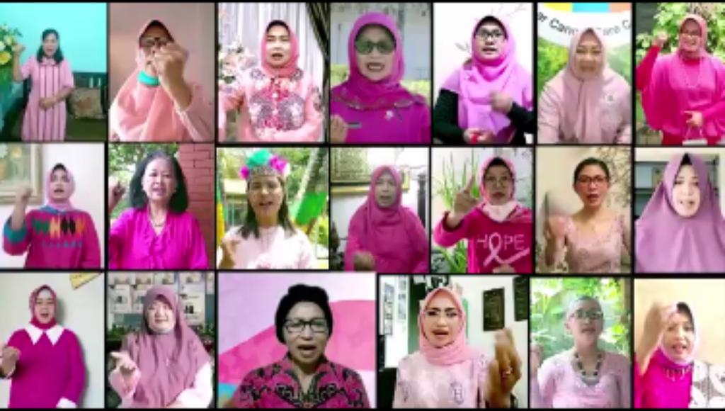 Temu Penyintas Virtual Kanker Payudara se-Indonesia 2020
