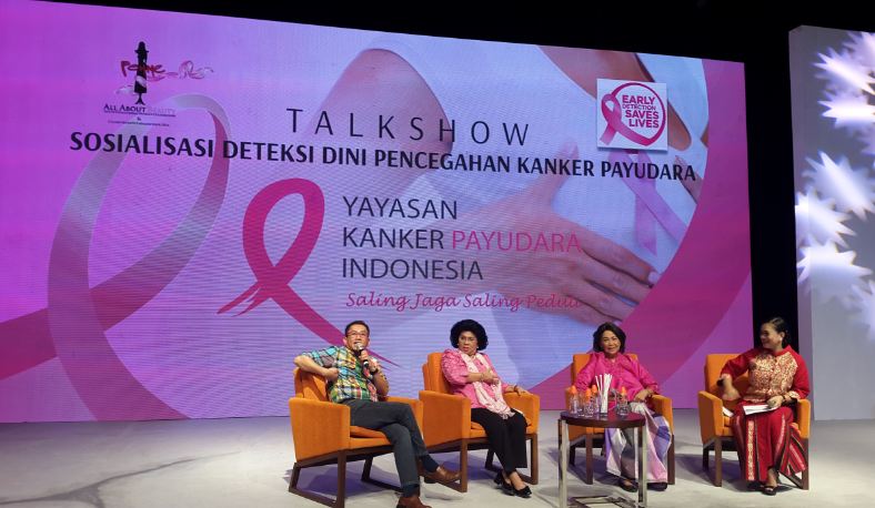 Talkshow mengenai Deteksi Dini Kanker Payudara tanggal 13 Mei 2016 yang lalu pada acara Woman Exhibition FEMME di Makassar