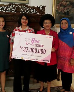 Jumat, 17 November 2017 Hari ini, YKPI menerima donasi sebesar Rp. 37.000.000,- dari @stardepartmentstore dalam program 