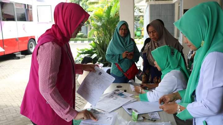 Kegiatan Deteksi Dini Kanker Payudara di RSUD Kramatjati
