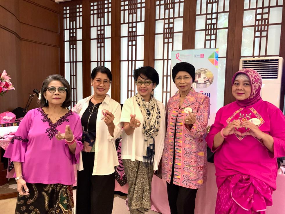 YKPI pada kegiatan Pitapink Bazaar yang diselenggarakan Koperasi Alumni SMA 4 Jakarta pada 11-12 Maret 2020